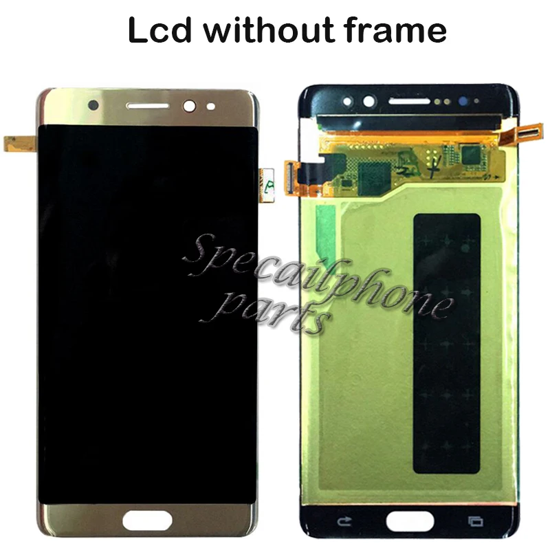 Супер AMOLED lcd для samsung Note FE lcd N935F N935F/DS дисплей сенсорный экран дигитайзер в сборе для samsung N930F Note 7 lcd