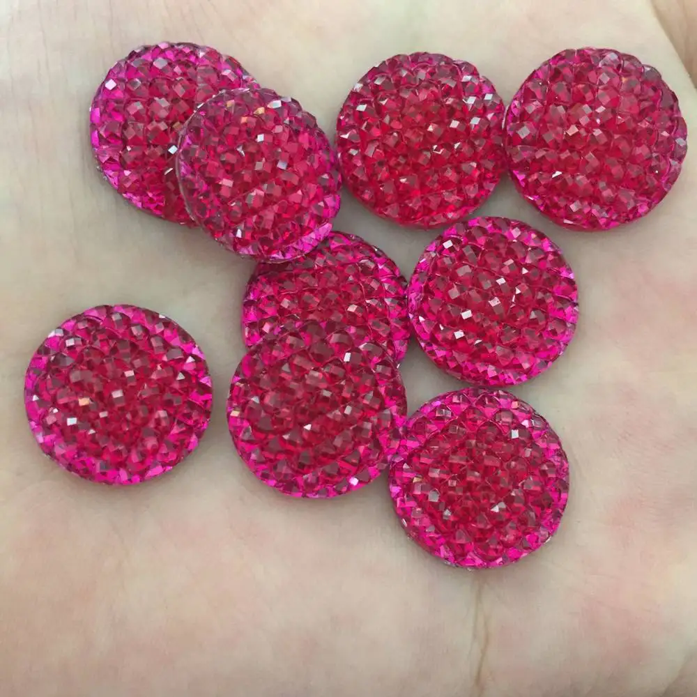 20 шт. круглые кабошоны в горошек 16 мм|rhinestones flatback|flatback rhinestonesdecor clothing |