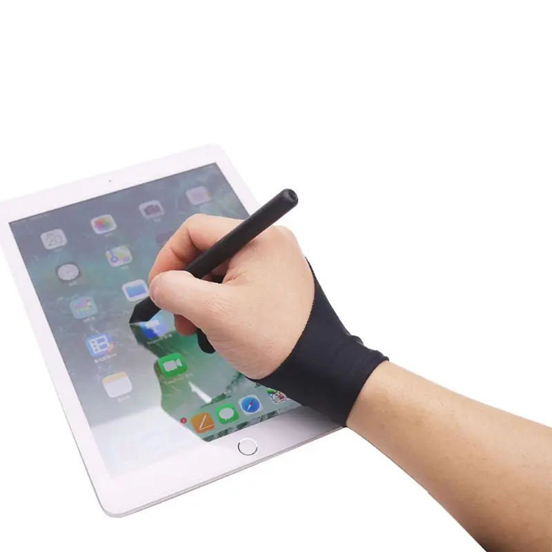 Перчатки для рисования с 2 пальцами противообрастающие художника подходят любой