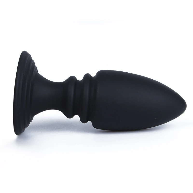 4.5CM Diameter Super Big Size Anal Plug Huge Butt Medical Soft Silicone Booty Beads Sex Toys For Adult Gay Black 1PC |