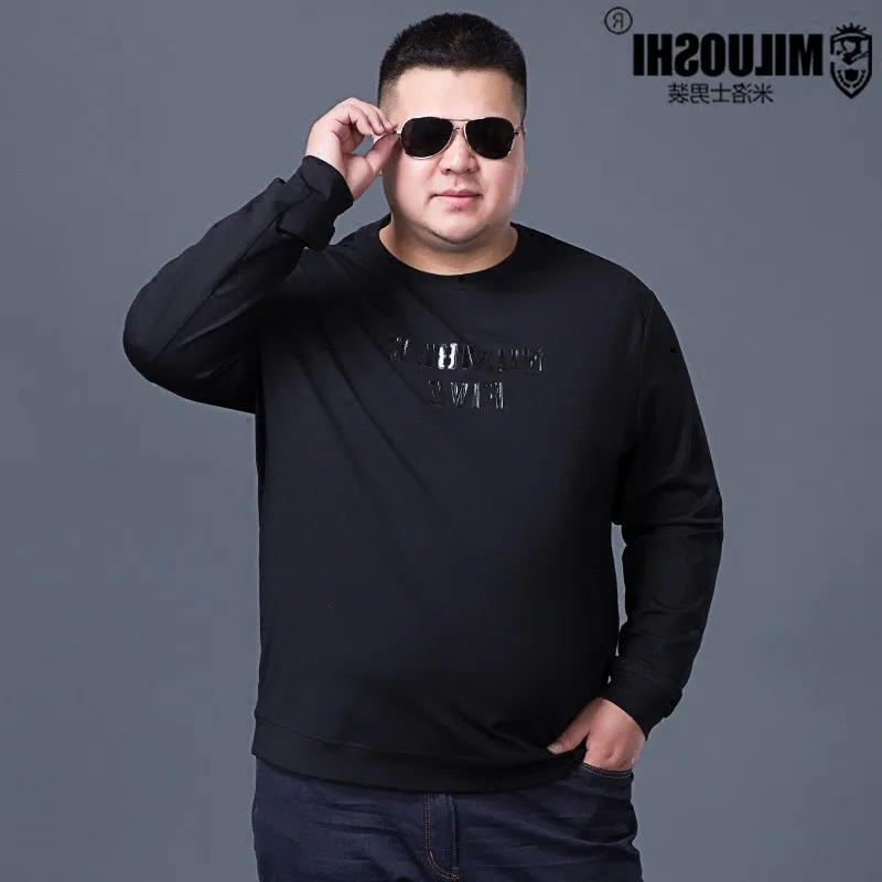 10XL 9XL 8XL 6xl 5xl Новый Осенне зимняя обувь Хлопок Человек футболка геометрический с