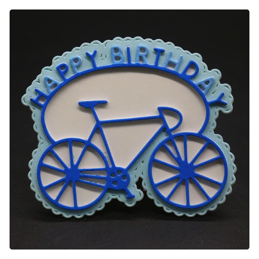 1744 с днем рождения скрапбукинга металлические режущие штампы для трафареты