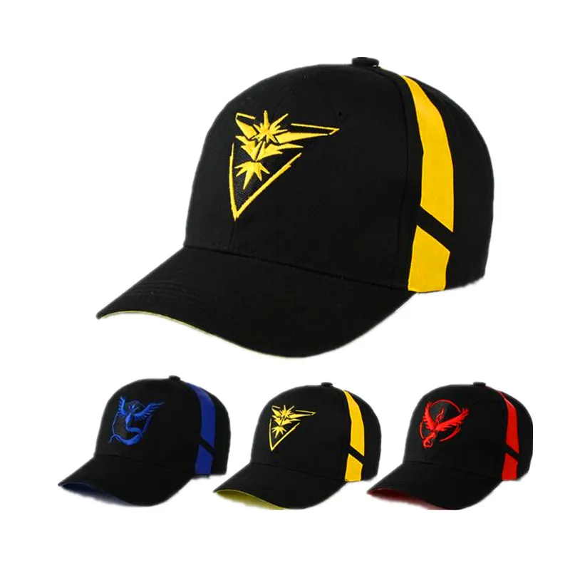 Снэпбэк Кепка для косплея мобильной игры Pokemon Go Team Valor Mystic|baseball cap hat|cap hatbaseball |