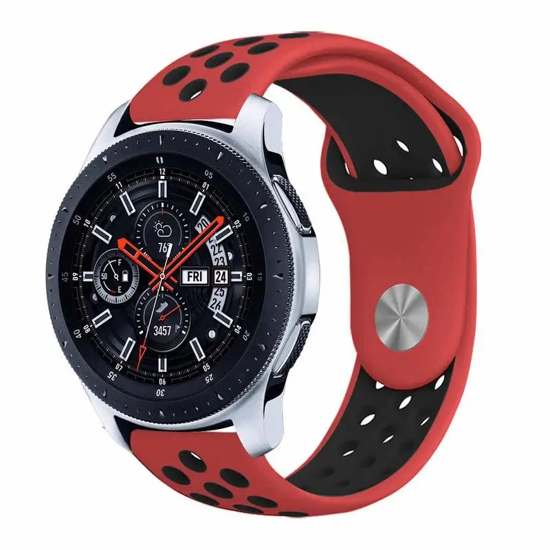 Ремешок силиконовый для Samsung Gear S3 Frontier/S3 спортивный резиновый браслет наручных