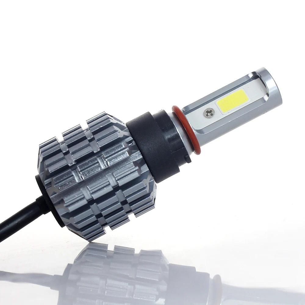 Elglux LED H4 Motorcycle Headlight Hi Lo Bulbs 30W 4000LM Head Lamp Conversion Kit Driving Motor Lights 6000K White |