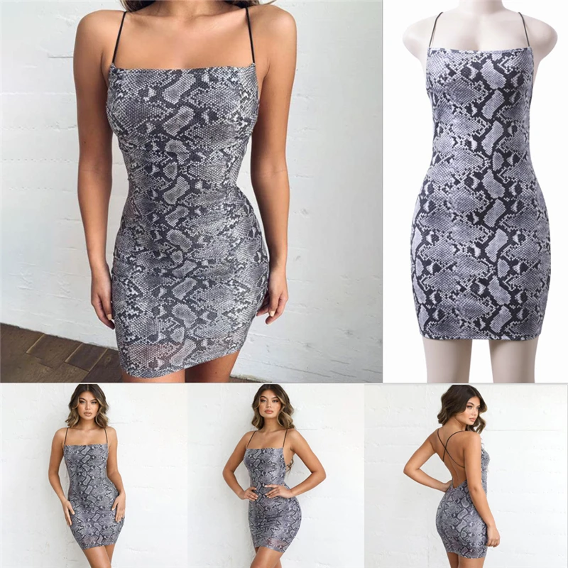 Летнее платье женское летнее пляжное мини из спандекса без рукавов OL сарафан