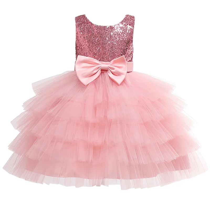 Платье для девочек детское вечернее элегантное свадебное платье принцессы