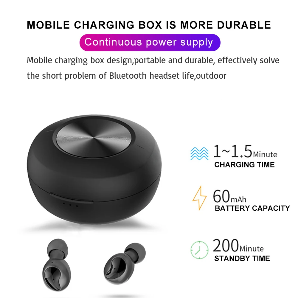 WELTEAYO Xi9 Bluetooth 5 0 гарнитура беспроводные стерео наушники TWS в ухо свободные с
