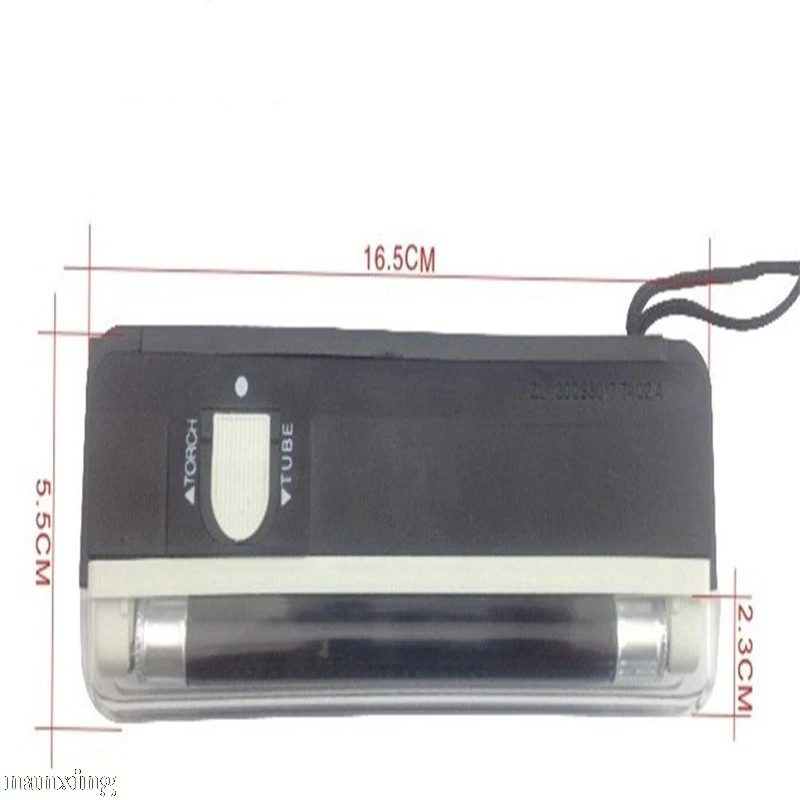 Мини детектор поддельный купюр с ручкой счет фонариком карманный купюр|mini 2|mini