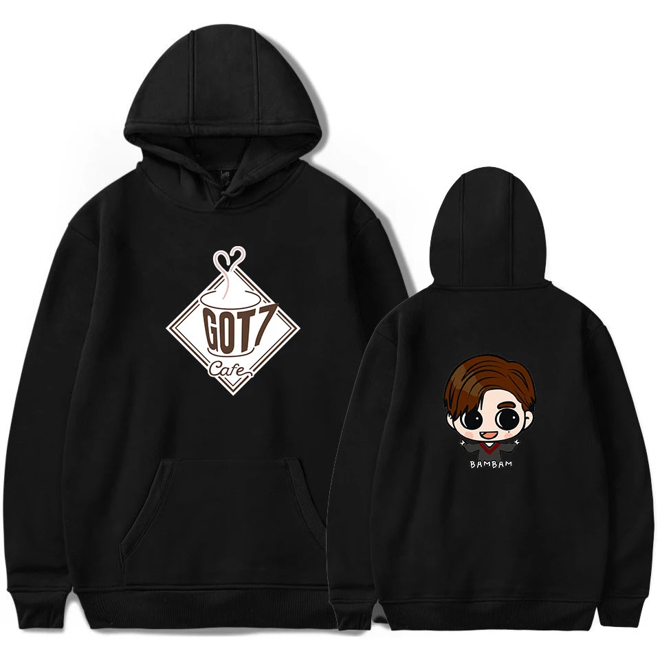Модные толстовки GOT7 свитшоты для мужчин и женщин пуловеры в стиле Харадзюку худи