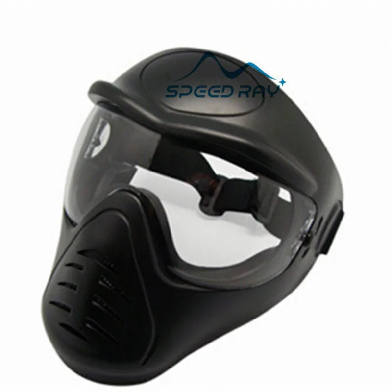 Военная Униформа Тактический Армии Анти-туман полное Уход за кожей лица Air-мягкий