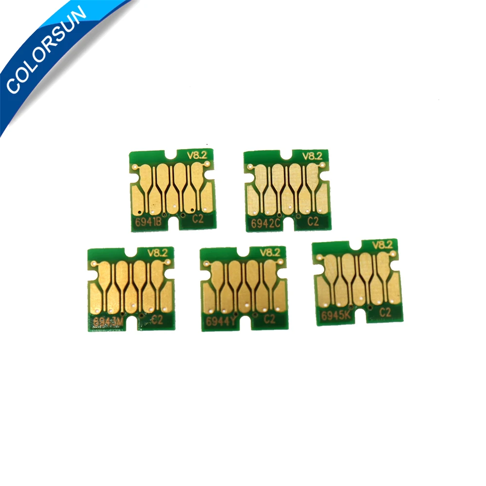 Улучшенный чип для картриджа T6941 T6945 принтера Epson SureColor T3000 T3070 T5070 T7070 T3200 T5200 T7200 T3270