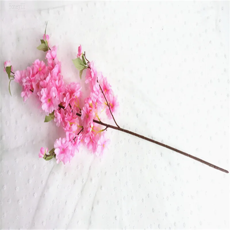 Искусственный цветок Сакура Цветочный букет поддельный организовать стол