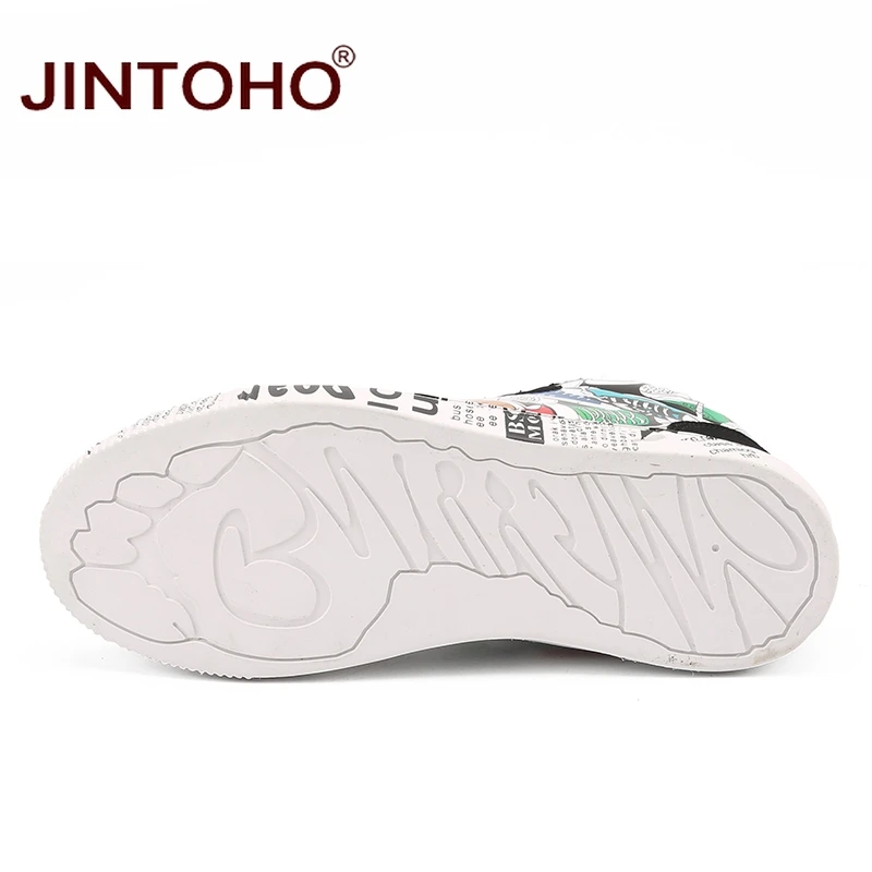 Jintoho/большой Размеры унисекс Обувь для скейтбординга Брендовая Дизайнерская