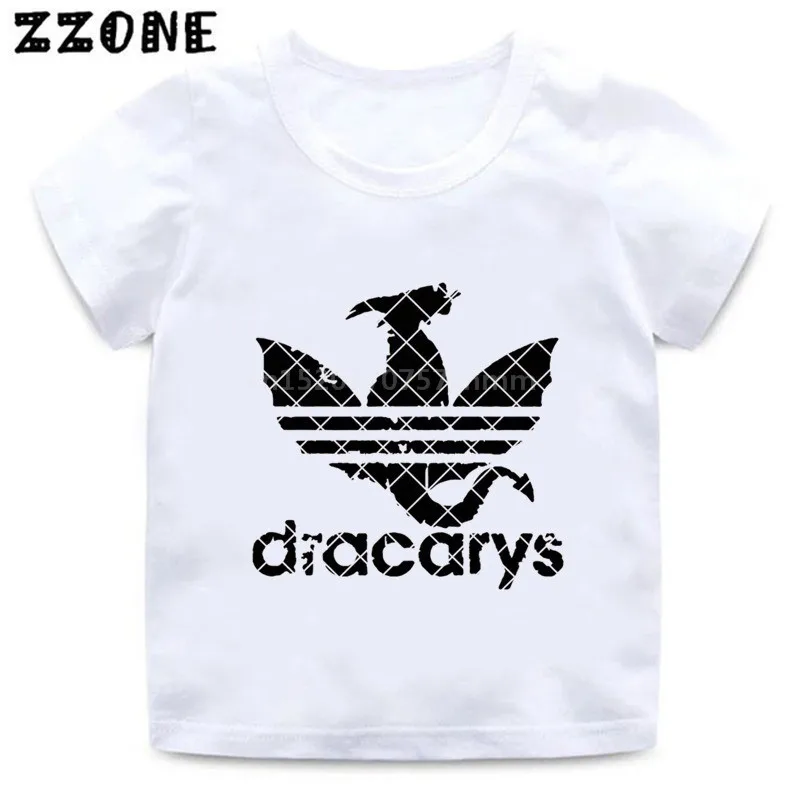 Dracarys/футболка с принтом Игра престолов для мальчиков и девочек Arya Stark Not Today