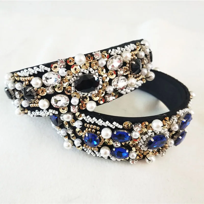 Женская повязка на голову с блестками|wedding accessories|fashion jewelry headbandsjewelry headband |