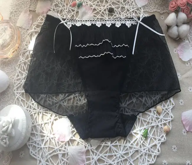 Трусики танга WP395 женские с оборками Размеры M L XL|princess panties|thongs thongspanties thong |
