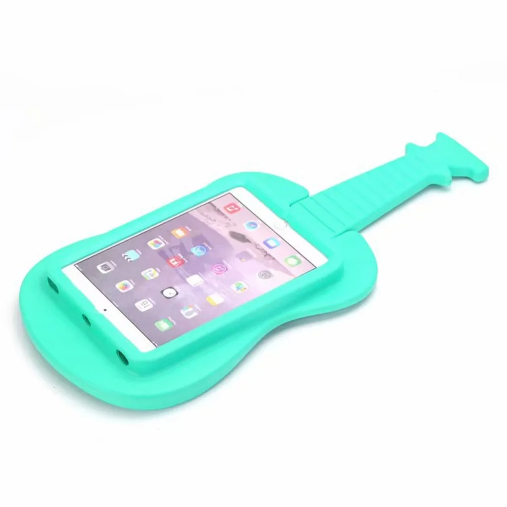Чехол для iPad mini 1/2/3/4 гитара Форма EVA пены безопасный противоударный ручной Стенд