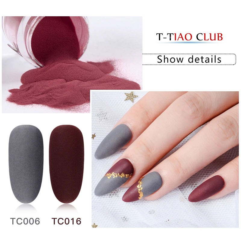 T-TIAO Клубные окунутые порошки для ногтей голографические блестки полупостоянные натуральные накладные ногти УФ гель лак DIY лак для ногтей