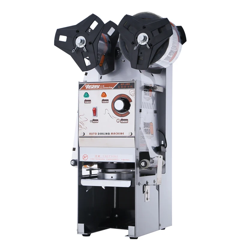 

electric desktop automatic cup bottle sealing machine