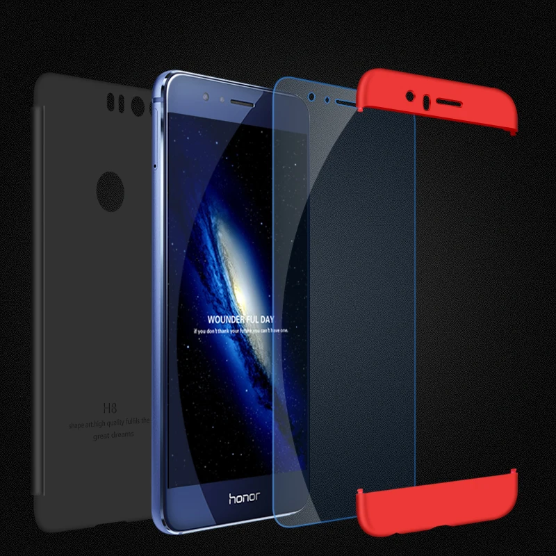 Для huawei Honor 9 Lite случае 360 Полный средства ухода за кожей защиты Тонкий