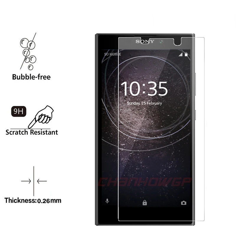 Защитное стекло закаленное 9H для Sony Xperia L2 Dual H3311 H3321 H4311 H4331|Защитные стёкла и