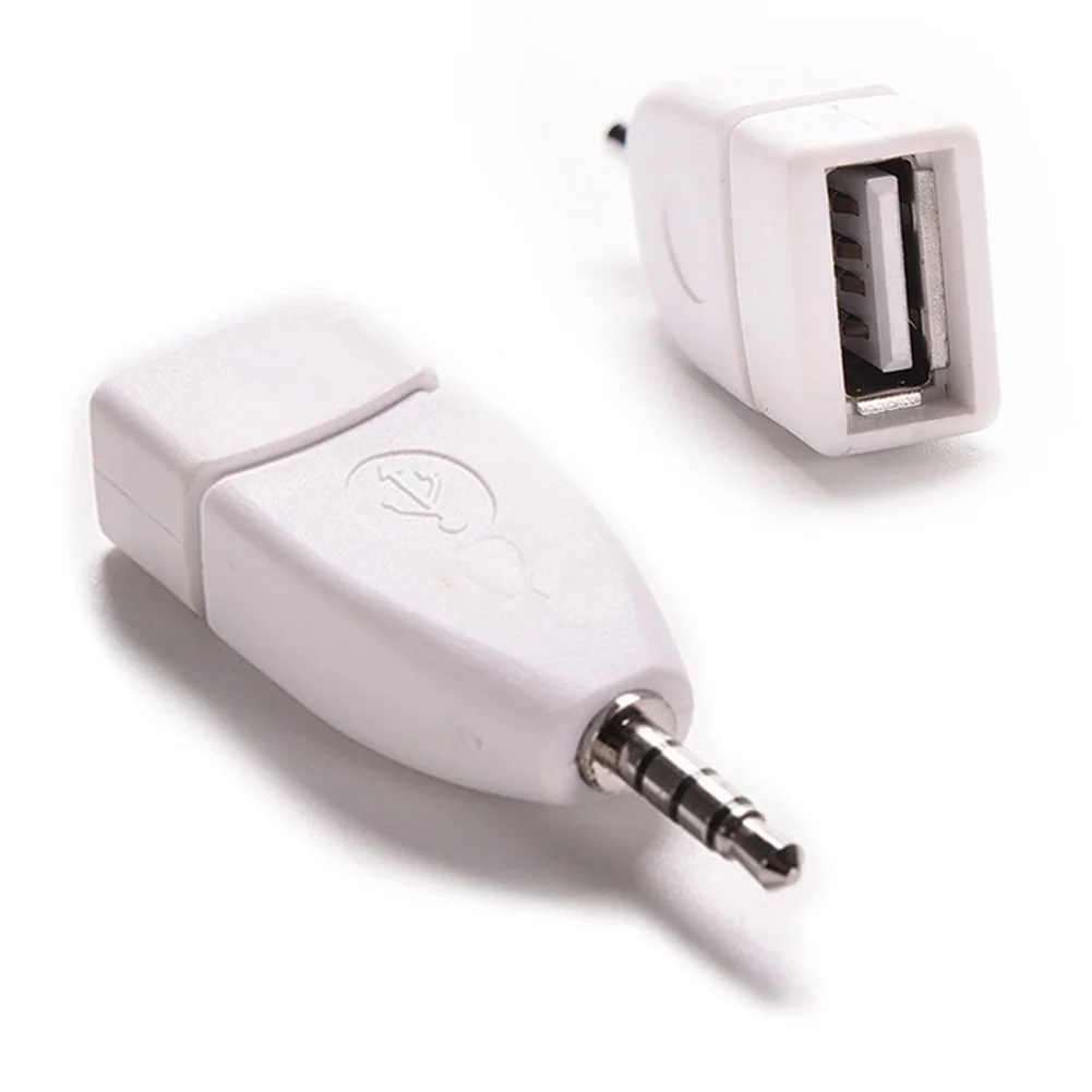 2019 Новый 3 5 мм Мужской AUX аудио разъем для USB 2 0 Женский конвертер адаптер высокого