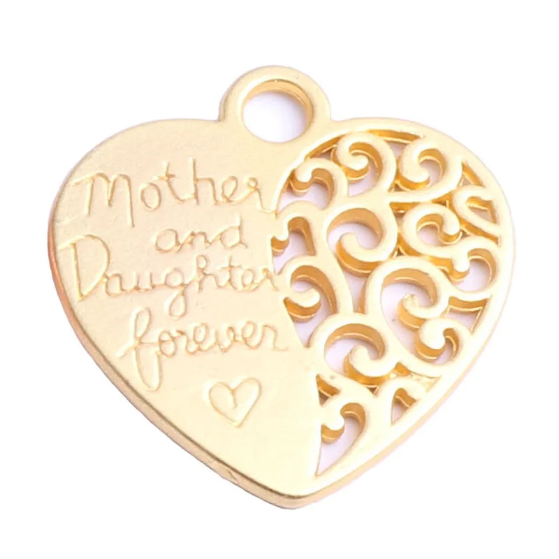 20 шт./лот цвета: золотистый серебристый покрытый античной бронзой полый Шарм в