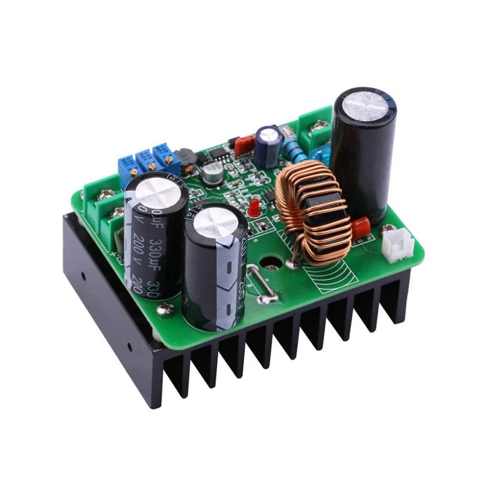 DC 8 V 30 V/30 60 до 12 130 повышение Модуль 15A 900 Вт с плавной регулировкой Выход Step Up