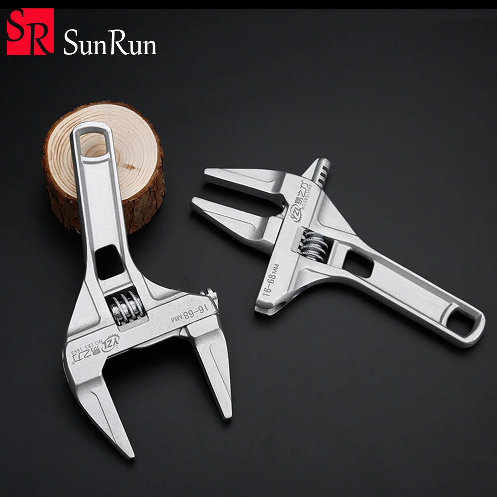 

Free shipping16-68mm Adjustable Wrench Short Shank Multifunction Bathroom Spanner tool