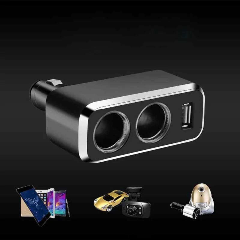Новый вращающийся планшетофон для автомобиля 12 24 В USB разветвитель