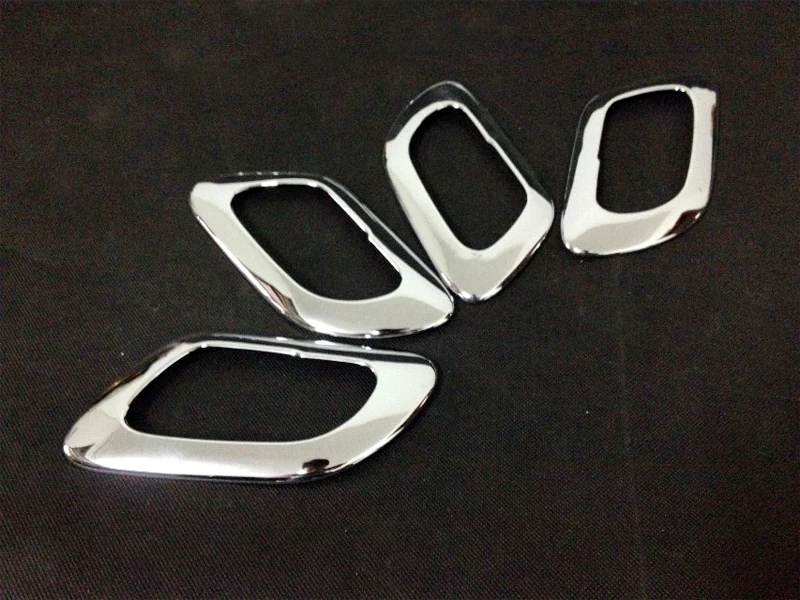 Хромированная ABS накладка на внутреннюю дверную ручку для Peugeot 3008 2009 2015|trim cover|trim