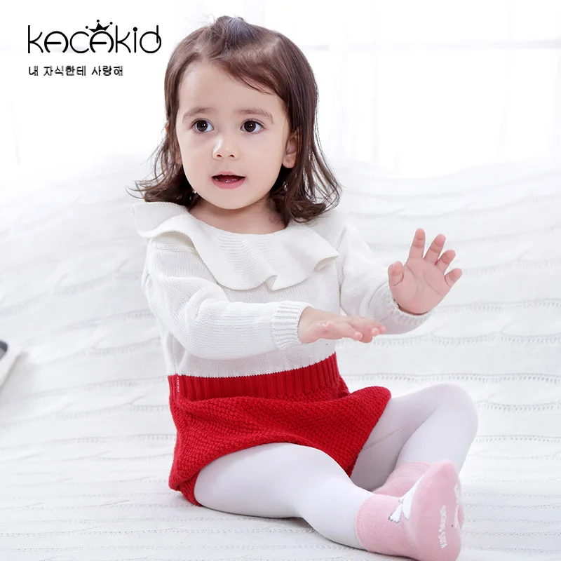 Одежда для малышей Вязаные комбинезоны маленьких мальчиков и девочек детский