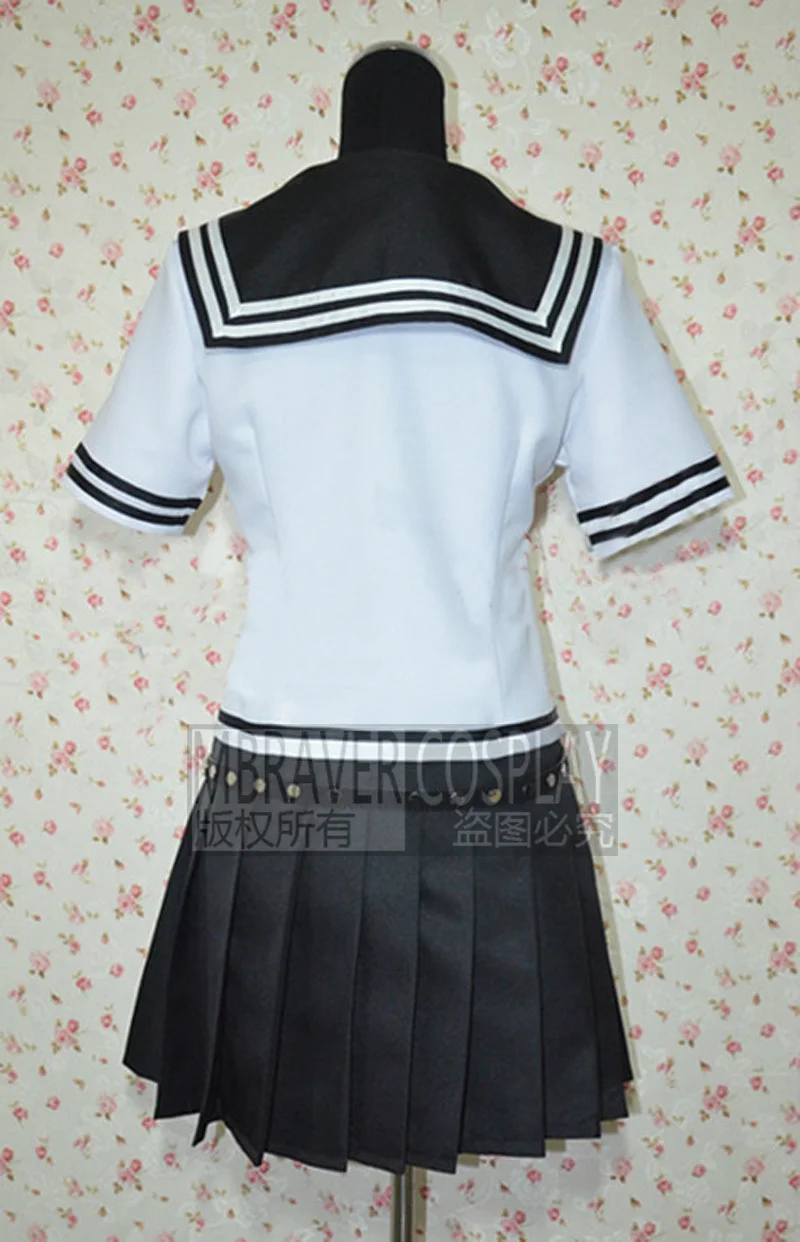 Косплей Костюм миоды Ибуки из аниме данганронпа для женщин изготовленный на