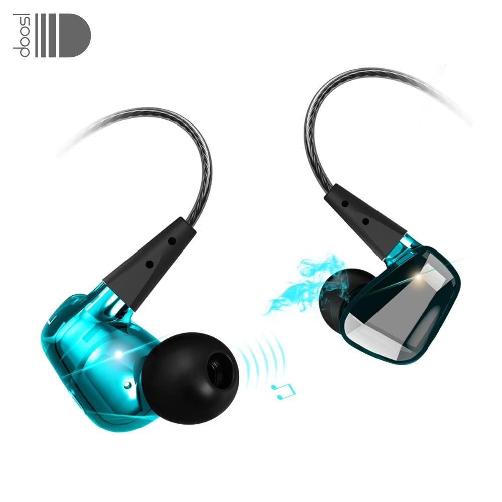 Наушники Doosl In Ear наушники с шумоподавлением HiFi стерео бас кристально чистый звук