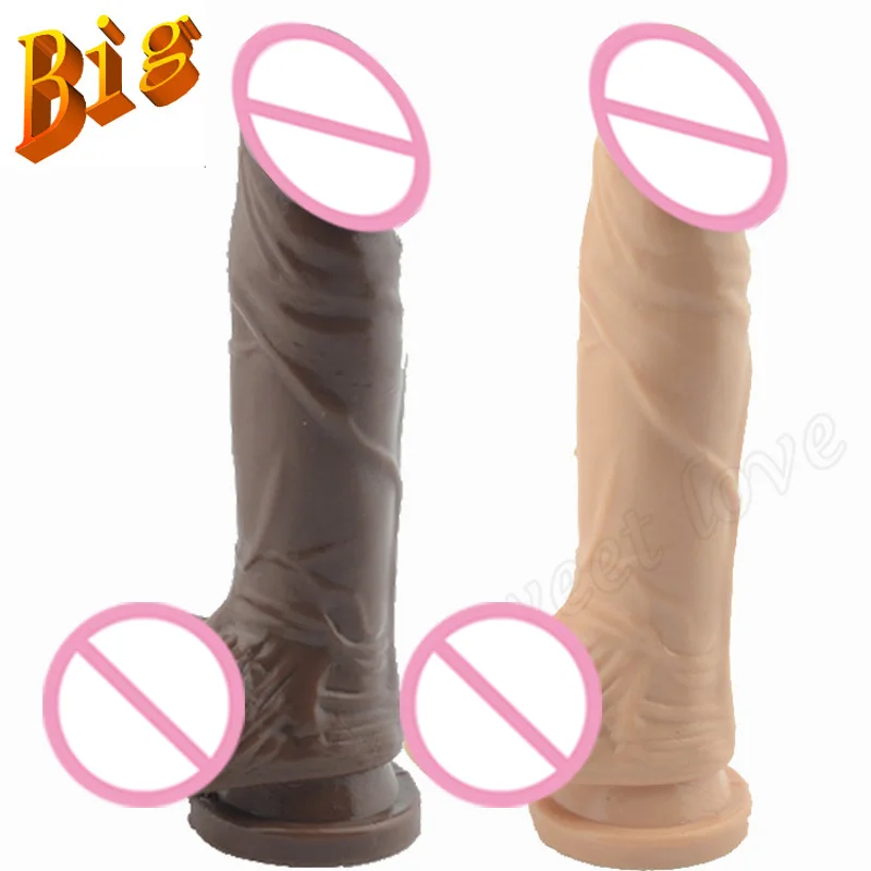 Новое поступление огромный фаллоимитатор реалистичный с сильной присоской