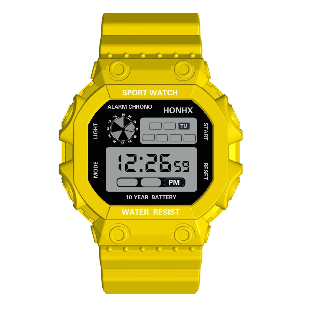 Reloj hombre, цифровые женские часы, Роскошные, аналоговые, цифровые, для улицы, военные, спортивные, светодиодный, водонепроницаемые, спортивные часы, reloj mujer