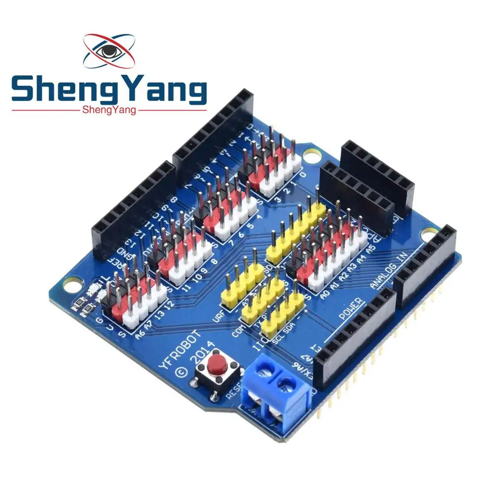 Плата расширения ShengYang для сенсорного экрана UNO R3 V5.0 Электрический модуль arduino uno r3