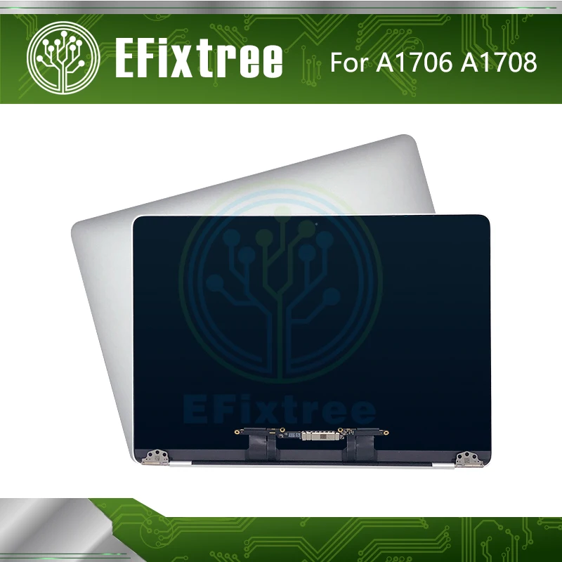 Серебристо серый ЖК экран в сборе для Macbook Pro Retina 13 дюймов MLH12LL/A EMC 3163 3071 Late 2016 mid 2017