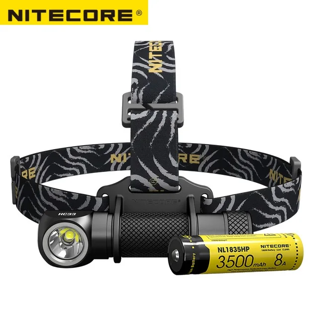 2017 new Nitecore HC33 CREE XHP35 LED 1800 lumens High Performance Headlamp