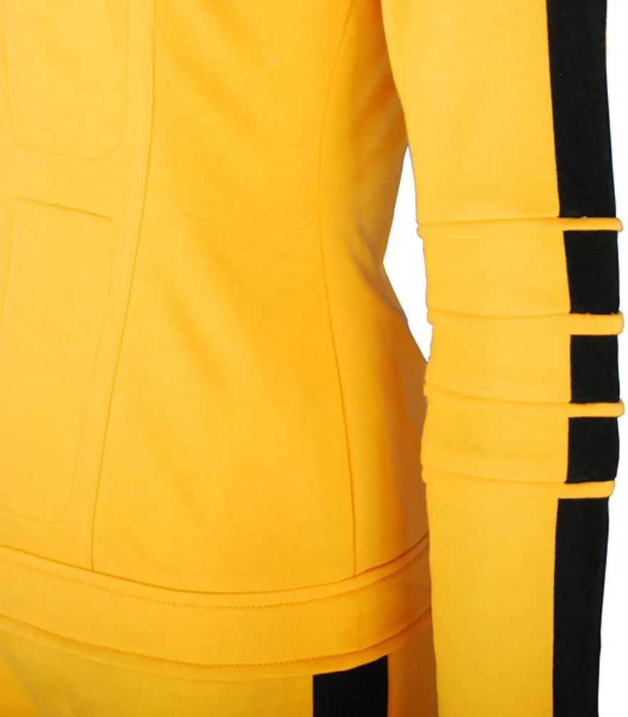 Женский желтый костюм Kill Bill невесты на Хэллоуин для взрослых|cosplay costume|halloween