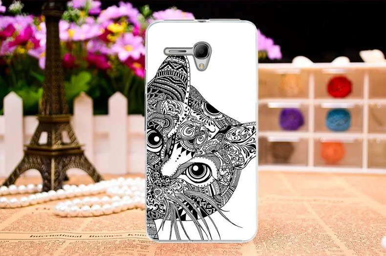 Чехол для Alcatel 5025 жесткий чехол с 14 цветными рисунками One Touch Pop 3 5 &quot5025D бесплатная