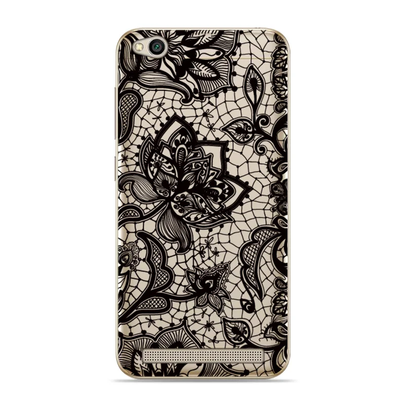 Tfshining TPU 5.0&quot For Xiaomi Redmi 5A Case Silicone Phone Painting Back Protective for Xiomi Capa |