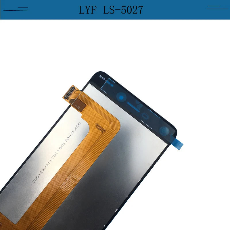 Оригинальный и новый ЖК экран с сенсорным экраном для LYF LS 5027|Экраны мобильных