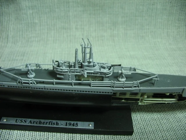 1:350 USS Archerfish модель подводной лодки из сплава 1945 утонула японский Shinano|uss|model