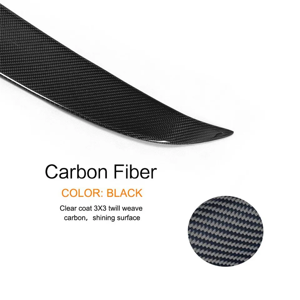 Задний спойлер на крышу из углеродного волокна крылья заднее окно для Volkswagen VW Golf 7
