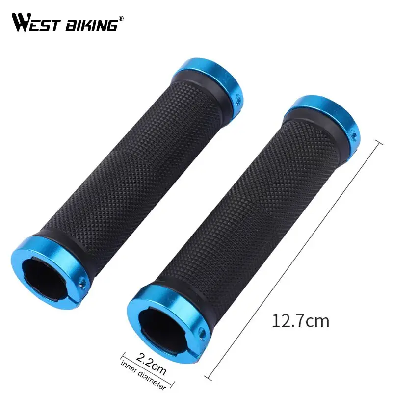 WEST BIKING ручки для руля велосипеда Аксессуары Нескользящие велосипедные горного BMX