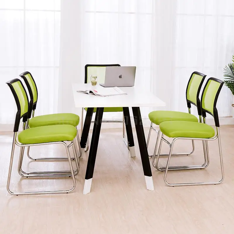 Training chair with writing board folding conference chair staff office chair news chair mahjong chess leisure chair