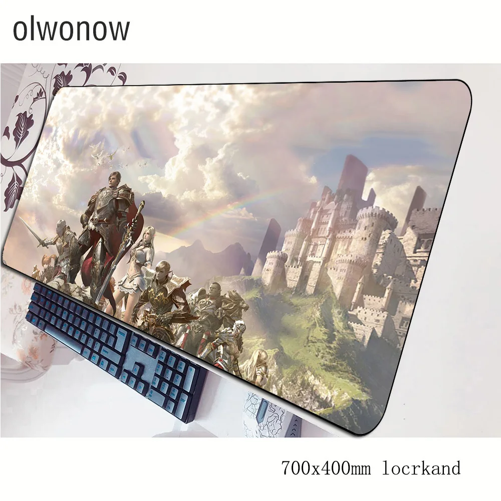 Коврик для мыши lineage 2 700x400x3 мм игровой коврик большой геймерский восхитительный