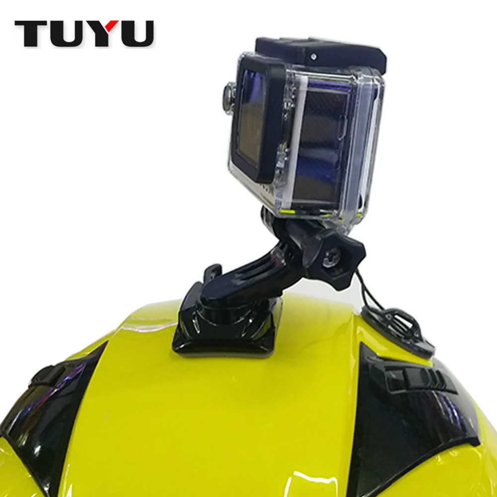 Аксессуары для камеры на шлем TUYU аксессуары GoPro Hero 9 8 7 6 5 4 SJCAM SJ4000 EKEN H9R Yi4k